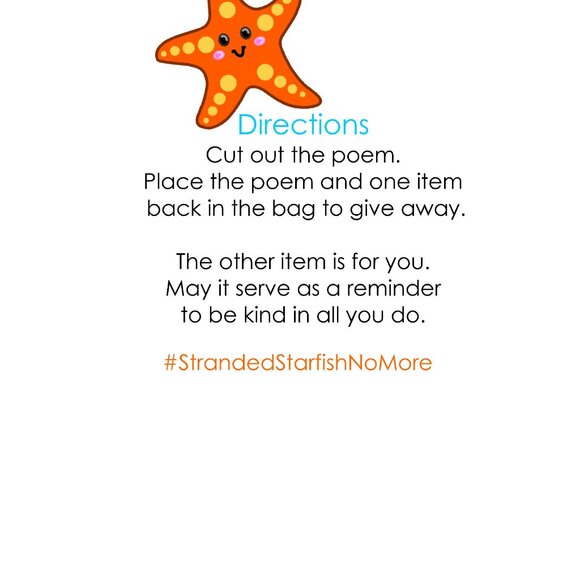 Stranded Starfish No More ELFercise Kit - Picture 4 of 6